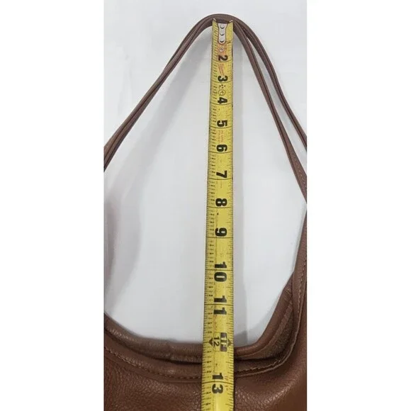 Montana West Slouchy Hobo Bag Hawaiian Brown PU Leather Removable Pouch Soft NEW - Picture 11 of 13